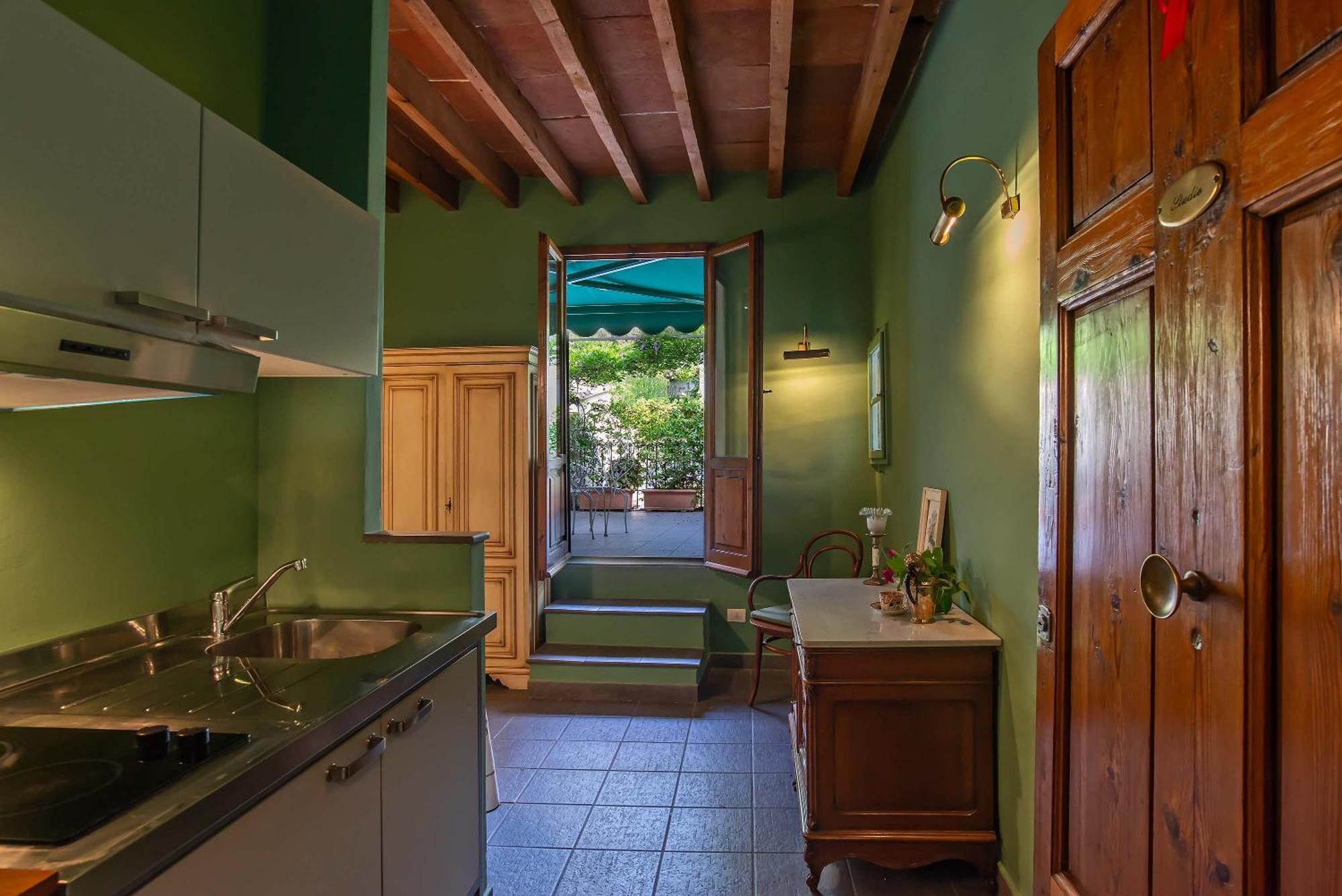Loft With Terrace At Boboli Garden Apartamento *